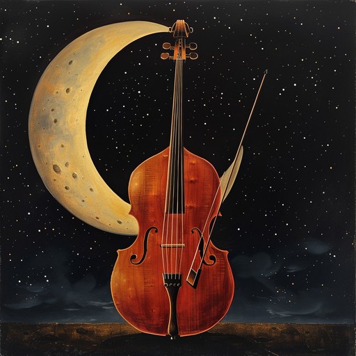 This track captures the essence of a serene moonlit evening with smooth, flowing melodies reminiscent of the elegant 1940s ballroom scene. The music is perfect for a peaceful reflection or a gentle nighttime stroll, evoking feelings of nostalgia and romanticism through its careful orchestration and period-specific elements.