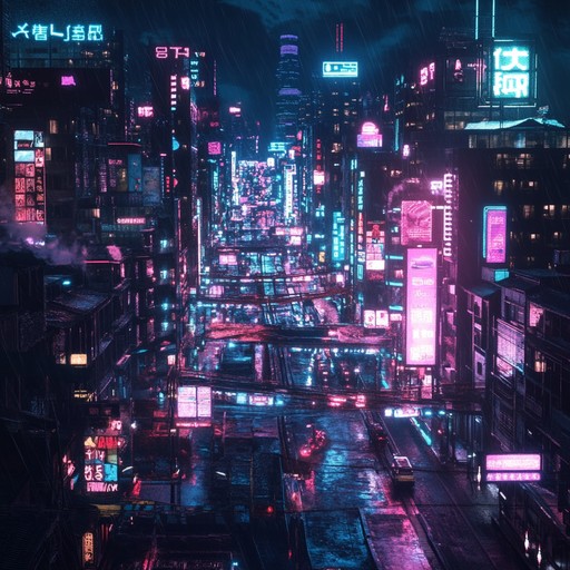 Dive into an exhilarating trip hop journey through the heart of a vibrant city at night. Energized beats pulse through the streets, creating an electric atmosphere that captures the essence of urban living. Synths and samples weave an intricate soundscape, blending the urban hustle with moments of introspective reflection.