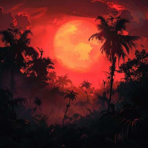 A gritty fusion of dark and intense percussive elements paired with tropical island beats, delivering an edge of your seat experience. Picture an ominous sunset over the jungle