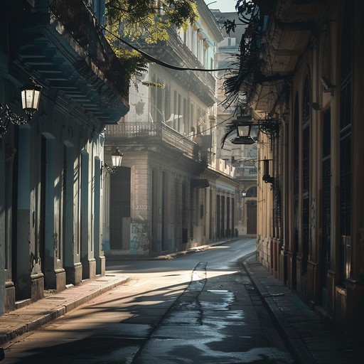 Imagine wandering through the eerie, narrow alleyways of havana after dark, with the sinister whispers of the past echoing in every corner. Afro cuban rhythms intertwine with unsettling melodies to create an atmosphere where tension and mystery are palpable.