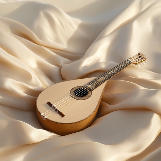 An instrumental piece featuring the oud, capturing the elegance of traversing ancient deserts with melodies that transport listeners to a mystical realm.