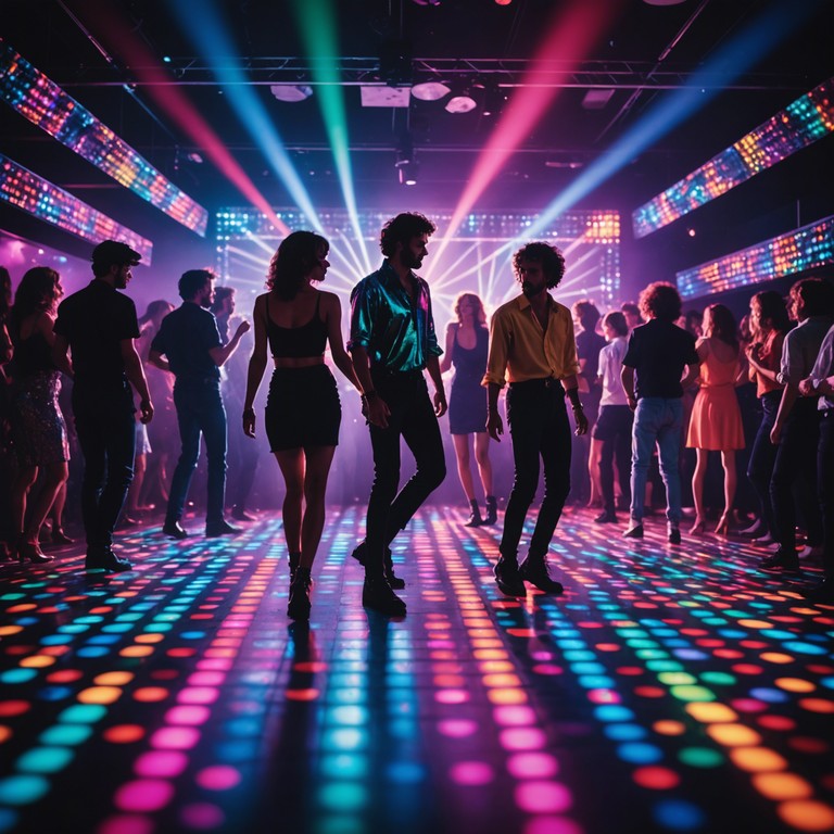 Experience the vivid playback of the 80s as electronic sounds mingle to recreate the era's unforgettable summer vibes full of high energy and carefree indulgence.