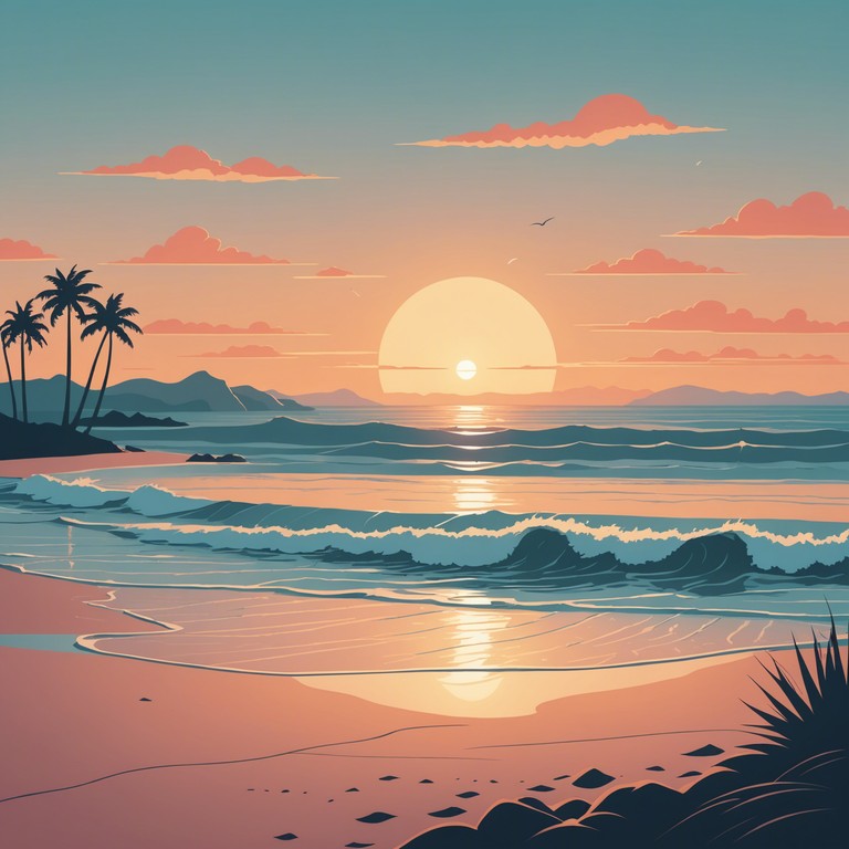 This instrumental evokes the serene atmosphere of a remote tropical island, using soft melodic tones to mimic the calming effect of gentle ocean waves lapping against white sandy beaches. It's perfect for relaxation, meditation, or simply unwinding after a long day.