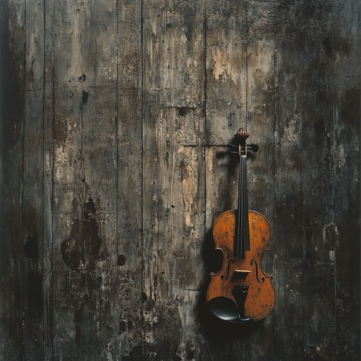 A composition that delves deep into the realm of forgotten memories and silent solace, intertwining somber melodies with the haunting reverberations of loneliness. The piece harnesses the evocative power of a solo violin, creating an intimate auditory experience that echoes the subtleties of melancholic reflection and introspective solitude