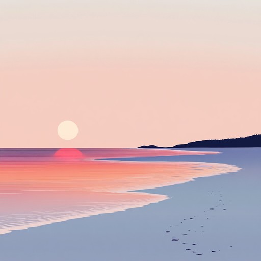 An immersive track combining gentle synths and oceanic rhythms, capturing the essence of a tranquil sunset at the beach. Perfect for unwinding and relaxation.