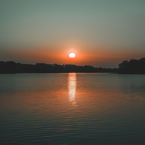 Integrating refined acoustic guitar play with ambient soundscapes, this serene and reflective track captures the essence of a tranquil evening, merging fusion, jazz, and folk elements into a calming musical experience.