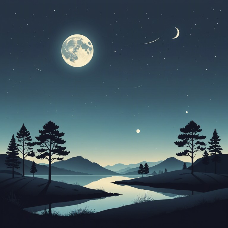 This track creates an atmosphere of serenity and deep relaxation, perfectly suited for unwinding or meditative practices, featuring soft, gentle melodies that echo the peace of a moonlit night.