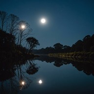 gentle rhythms under the starlit sky