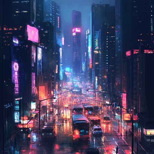 A high octane track that captures the pulse of a bustling metropolis through driving drums and vibrant basslines. Synths and samples create an immersive atmosphere of urban excitement. Perfect for action scenes or energetic backgrounds.