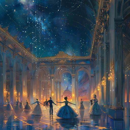 A soothing waltz perfect for a dance under the twinkling stars of twilight. The composition's gentle piano melodies and tender progression create an intimate and dream like setting, capturing the heart's deepest emotions while maintaining a classic waltz structure.