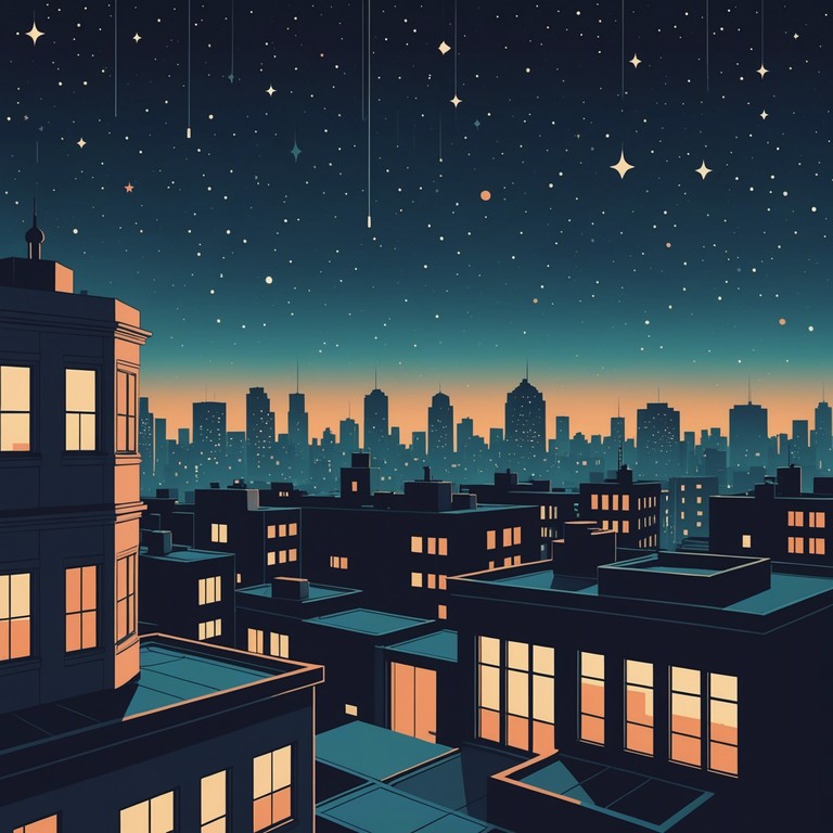 Imagine a track that transports you to a rooftop overlooking a bustling city at night, where the smooth notes of a saxophone resonate with the distant city sounds blending beautifully with soul vibes. It's an invitation to absorb the essence of modern city life through music.