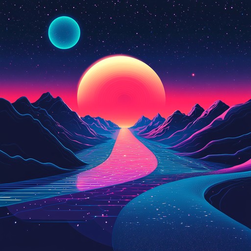 Take an auditory journey across galactic realms, experiencing layers of surreal sounds, enchanting synth melodies, and rhythmic distortions. This piece embodies the essence of the cosmos with its unpredictable sonic odyssey.