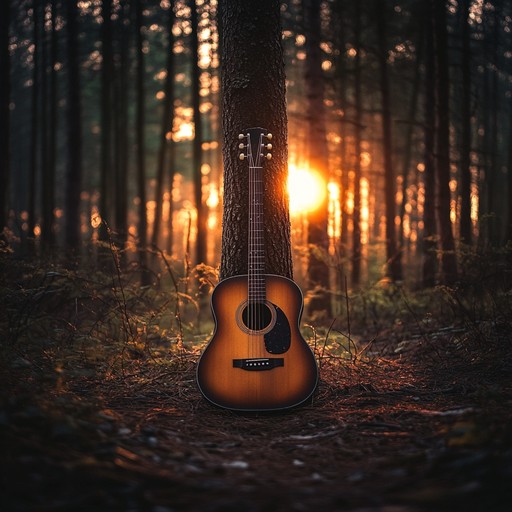 A soothing instrumental folk rock piece that blends acoustic guitar with delicate harmonies, creating an atmosphere of tranquility and reflection reminiscent of a peaceful journey through nature.