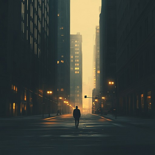 Echoes in empty streets is an instrumental track that captures the feeling of profound loneliness amidst the hustle and bustle of a busy city. The haunting melodies and ambient soundscapes reflect the inner solitude one can feel even when surrounded by crowds. The composition weaves together elements of urban sounds with emotive harmonies to evoke a deep sense of introspection and melancholic beauty.