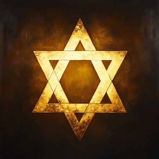 A serene instrumental composition featuring traditional jewish melodies blended with soothing ambient sounds to create a relaxing and sacred atmosphere, perfect for meditation or reflection