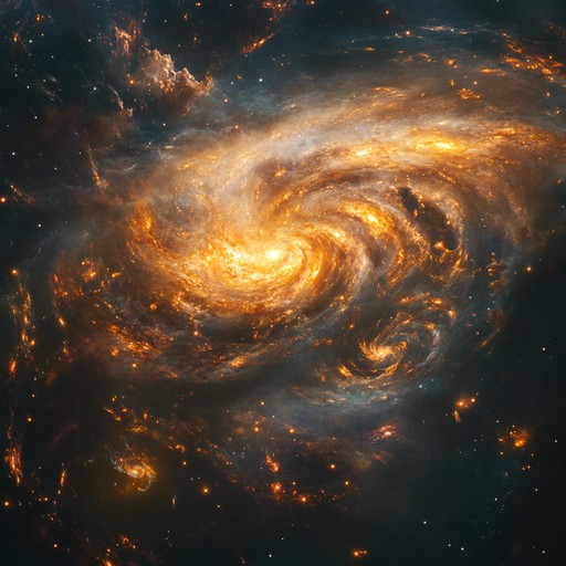 An instrumental drum and bass track that melds ambient textures with pulsating rhythms, immersing listeners in an otherworldly sonic journey across the universe.