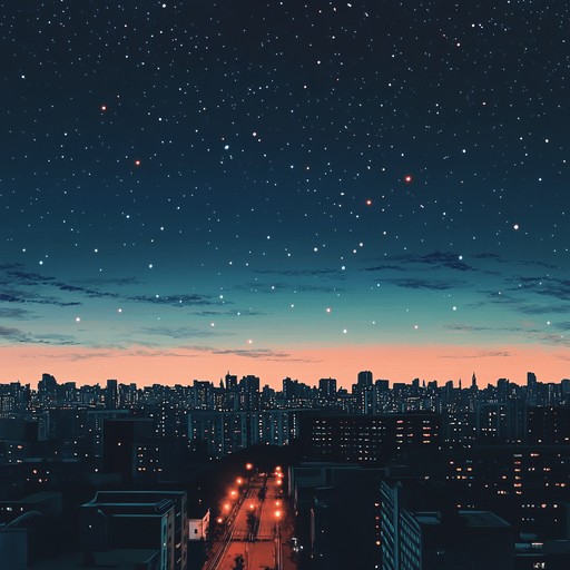 An instrumental piece combining soulful piano melodies with laid back hip hop rhythms, evoking the calm and introspective moments of urban nights. Perfect for unwinding and reflecting, the track blends smooth harmonies with a deep groove.