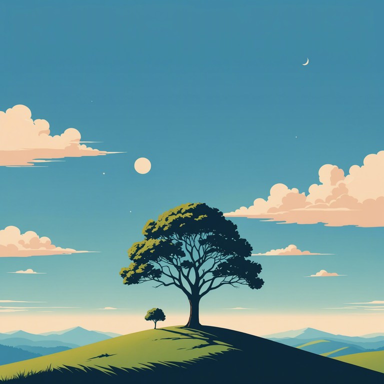 This track embodies the gentle sway of trees and the soft murmurs of the wind, creating a soothing soundscape that helps the listener drift into tranquility. The composition fosters a connection with nature's quiet moments, using minimalistic instrumentation to enhance its calming effect.