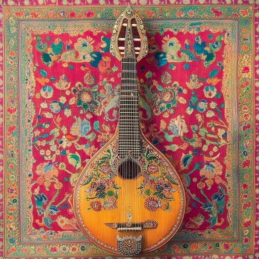 This instrumental track blends indian sitar melodies with energetic rock riffs, creating a unique and hypnotic groove. The rhythmic patterns and layers of sound transport the listener to a mystical, energetic atmosphere.