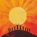 an uplifting orchestral journey capturing courage and communal triumph