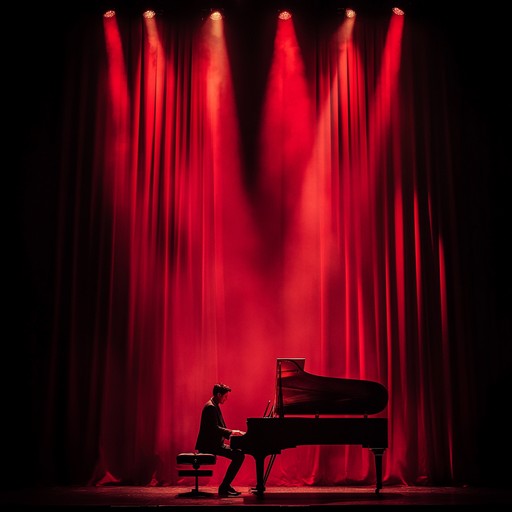 This track is a stormy cabaret composition featuring an intense and percussive piano that drives the anger and energy. The music blends theatrical elements with aggressive rhythms, creating a sense of rebellious passion and chaotic drama akin to a tempestuous stage performance. Suitable for scenes requiring an explosive burst of emotion and raw, dramatic tension.