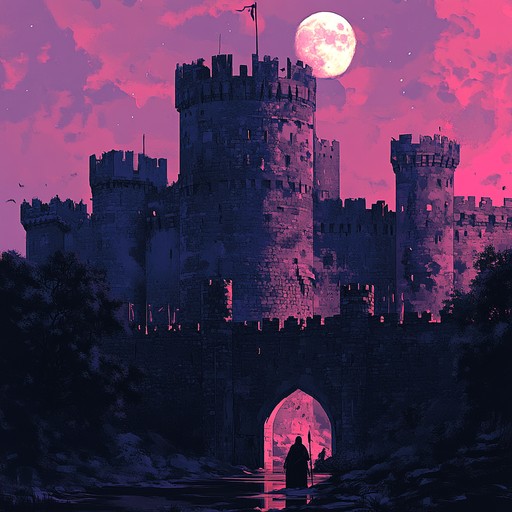 Experience a dreamscape of medieval times with this hypnotic troubadour piece featuring calming acoustic guitar, perfect for relaxation and meditation.