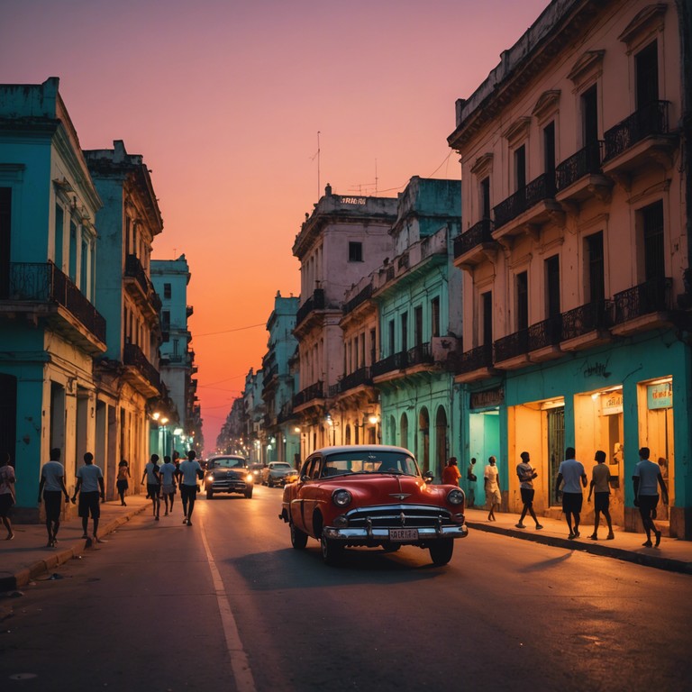 Inspired by the vibrant nightlife of havana, this track embodies the essence of an afro cuban fiesta. Rich percussion and a catchy melody transform into a lively dance number that captures the spirit of a sunset celebration in cuba's colorful streets.