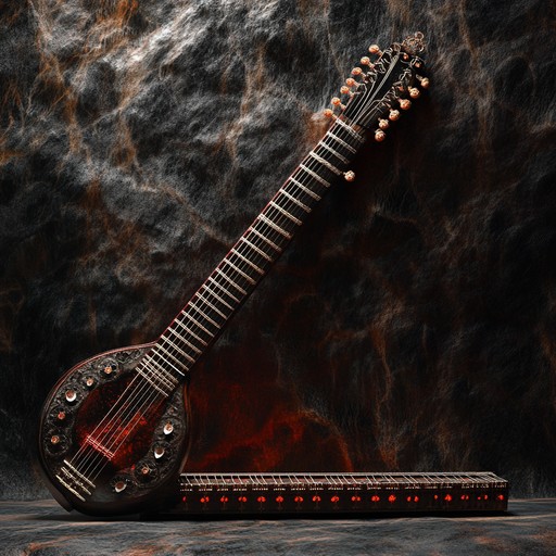 A melodious instrumental fusing eastern raga scales with western rock elements, featuring the sitar and electric guitar in an ascendant harmony that inspires and energizes.