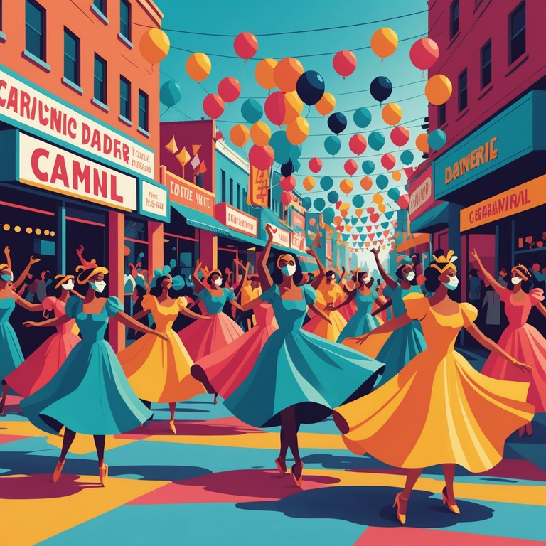 This track is a concoction of vibrant samba rhythms intertwined with passionate instrumental melodies designed to mimic the pulsating heart of a lively carnival. Lively percussion guides the journey through a euphoric celebration of sound.