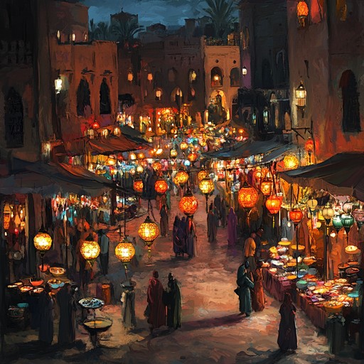 Embark on a sonic journey through morocco’s bustling night markets, where the air vibrates with mystical chords and the scent of spices. A blend of traditional and contemporary styles cue a timeless yet fresh narrative. The music evokes the mystery and enchanting atmosphere of a moroccan night, brought to life by the dulcet tones of a traditional oud against a backdrop of modern ambient textures. Explore the interplay between the ancient and the new, reflecting the fusion of cultures and eras found in moroccan streets