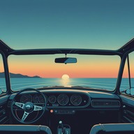 relaxing music for long coastal drives