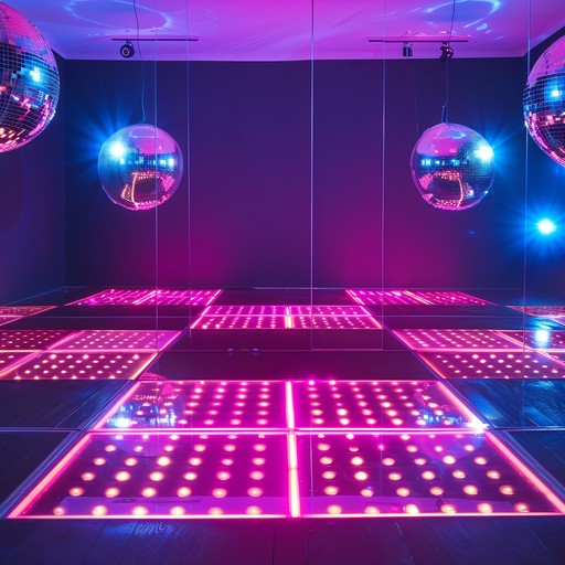 An invigorating instrumental track with pulsating beats and rhythmic melodies, designed to captivate listeners and fill the dance floor with energy and excitement. The steady thump of the bass blends seamlessly with twinkling synths and glittering disco lights to create an immersive and exhilarating experience.