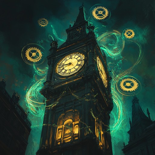 Step into an ambient gothic realm characterized by ethereal synth landscapes intermixed with the rhythmic precision of clockwork mechanics. This track evokes the majesty of a gothic cathedral paired with the meticulous ticking of a grand old clock.