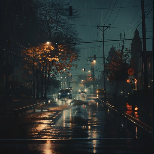 This track captures the melancholy of deserted city nights, with deep basslines and haunting synths. It's a sonic journey through dimly lit alleys, where rain reflects on wet pavements, blending sorrow and nostalgia. The somber tone is underscored by subtle, muted drums and soulful, echoing melodies.