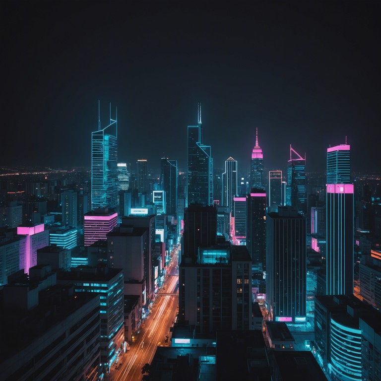 Imagine a scene where softly glowing neon lights meet the intimate backdrops of night time cityscapes. The track blends soothing chords and gentle, rhythmic backbeats that capture a tranquil yet groovy mood, perfect for evening reflections or late night drives. The use of vintage synth pads layers a dreamy vibe over the smooth, catchy rhythms of new jack swing, providing a modern yet nostalgic auditory experience.