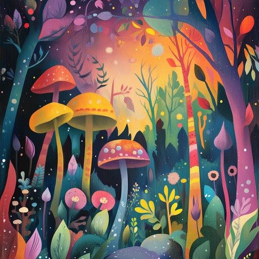 Step into a magical forest filled with whimsical and playful instrumental melodies. This tune evokes a world of wonder and enchantment, guiding you through a fairy tale landscape with vibrant colors and fantastical creatures, all brought to life with uplifting and dynamic instrumental tones.