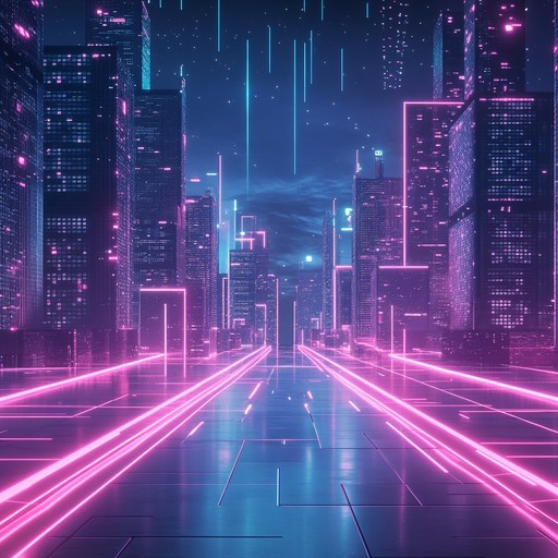 Travel through a neon lit cityscape in a distant future with this ethereal dub track. Resonant basslines create a deep and hypnotic atmosphere, layered with expansive synthesizers and rhythmic echoes, painting vivid images of futuristic urban life.