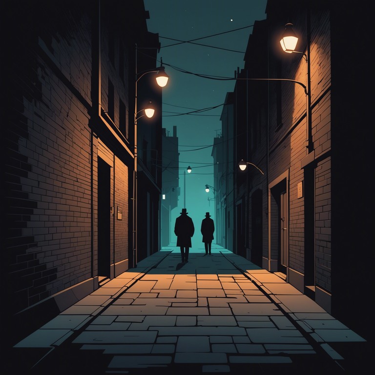 The track merges deep bass rumbles with chilling synth layers to encapsulate an urban legend whispered in the alleys of the city. Punctuated by haunting melodies, it's as if every note tells the story of forgotten spirits roaming the streets. The subtle inclusion of distant, echoing beats underlines the sense of being followed by something unseen.