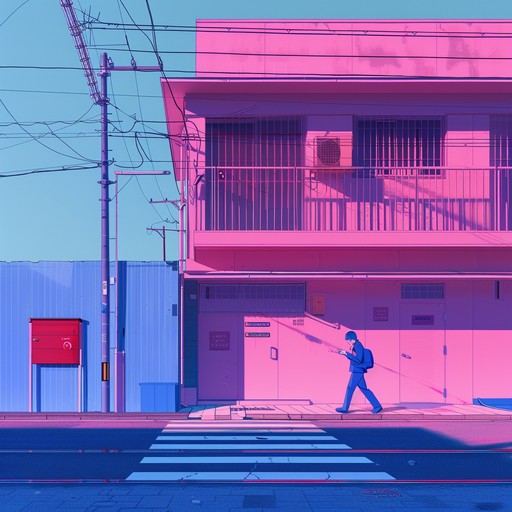 Imagine neon lights, bustling city streets, and a touch of 80s nostalgia merged with modern jpop flavors. Ideal for evoking images of a high-tech tokyo night.