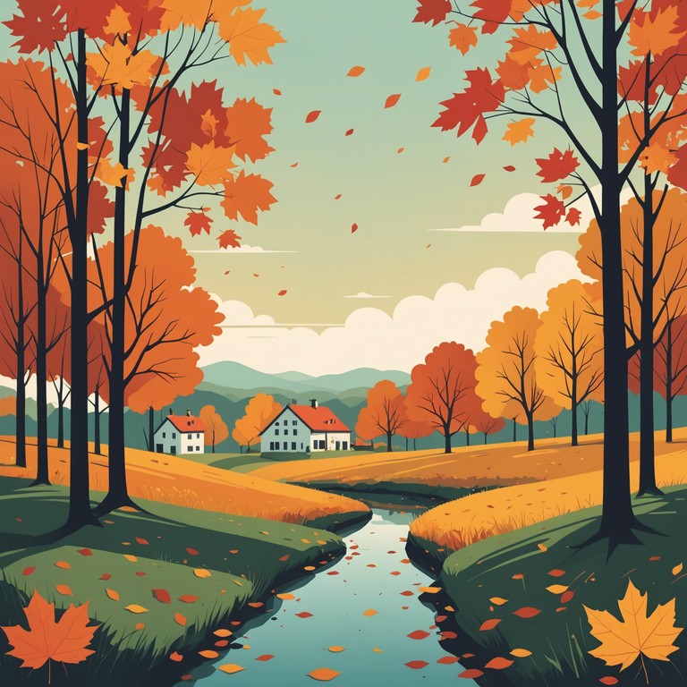 This track uses the tender plucking of an acoustic guitar to paint a soundscape of autumnal reflection, bringing forth images of falling leaves and the quiet introspection that accompanies the change of seasons. The piece is meant to encourage a contemplative state, reminiscent of solitary walks through crisp fall air.