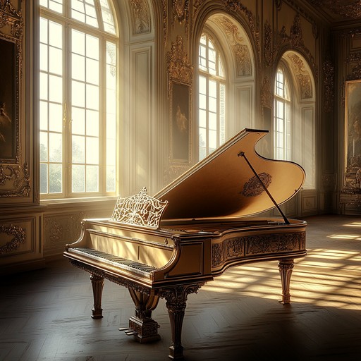 A seamless blend of intricate baroque melodic lines intertwined with modern smooth rhythms, creating a sophisticated and soulful instrumental piece. The arrangement exudes the elegance of the baroque era while maintaining a contemporary smooth feel, perfect for serene, introspective moments.