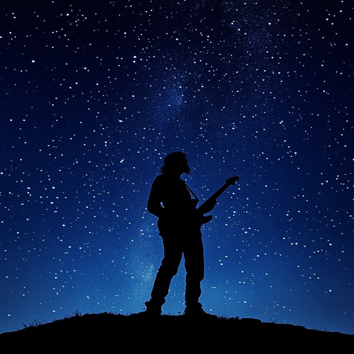 This instrumental captures the gentle essence of a quiet night, with tender guitar melodies that flow like whispers under the stars. It evokes feelings of serenity and peaceful reflection.