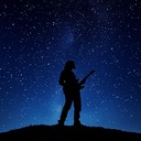 soft guitar tunes reflecting the serenity of starry skies