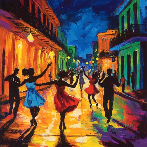 Immerse in the energetic rhythms of this bold salsa instrumental, inspired by the vibrant nightlife of havana. The track weaves fiery percussion with lively brass sections, capturing the essence of passionate dancers moving to the pulse of the city.