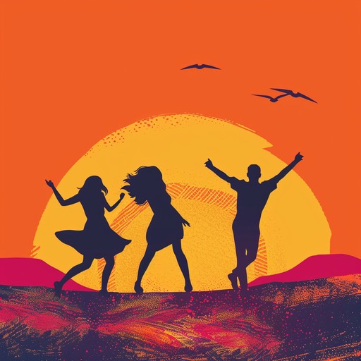 A lively, ecstatic dance track featuring infectious synth melodies and dynamic beats that evoke a sense of joy and celebration. Perfect for summer parties and festivals, it keeps the energy high and the spirits lifted.