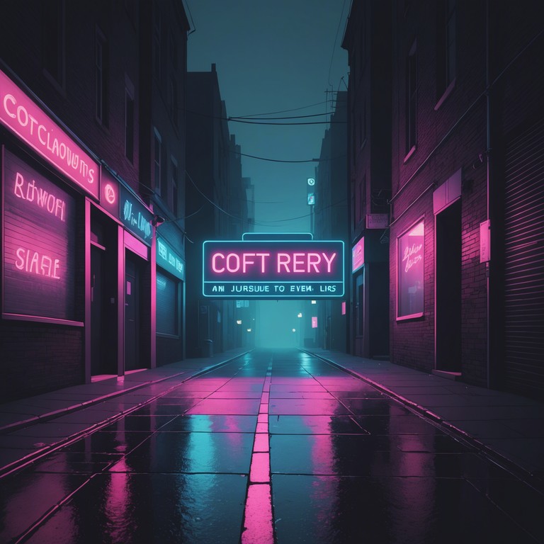 This alternative version accentuates deeper bass lines and adds ambient street sounds to enhance the feeling of navigating through a neon lit urban maze at midnight.