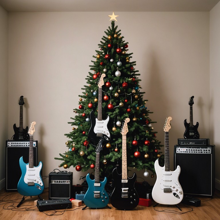 This track combines the high energy rhythms of nu metal with festive seasonal themes, creating a unique blend that energizes and entertains. Expect aggressive guitar riffs paired with jingling bells to give a holiday twist to a typically intense genre.