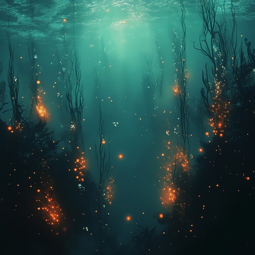 Dive into a dreamscape where the ocean meets the galaxy, blending soothing yet uncanny underwater sounds with otherworldly whispers that soothe and intrigue. Perfect for a unique relaxation experience