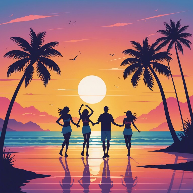 A captivating track designed to simulate the invigorating energy of a sunrise, combining lively beats with layers of uplifting melodies, perfect for starting the day with zest or enhancing high energy summer parties. The song gradually builds from a calm, melodic intro into an explosion of joyous rhythms, emulating the sun’s rise with its growing intensity and brightness.