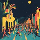 a thrilling samba journey through rio's vibrant night streets